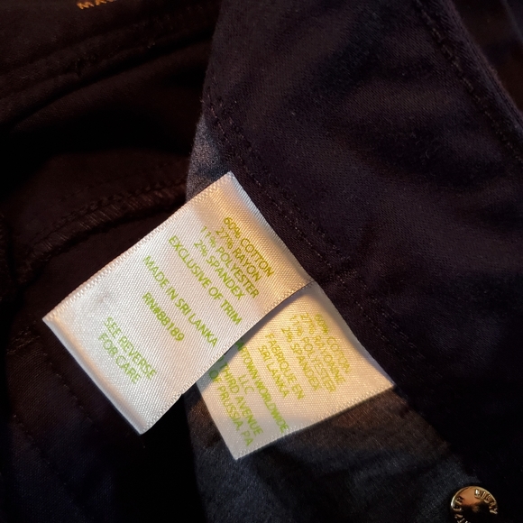 Lilly Pulitzer Sz4 Worth Skinny Navy Stretch Pant - Picture 7 of 7